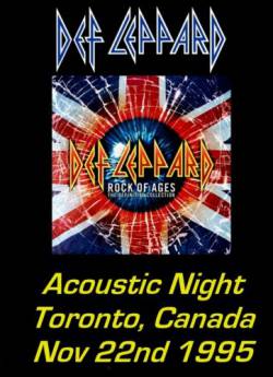 Def Leppard : Acousic Night in Toronto 1995